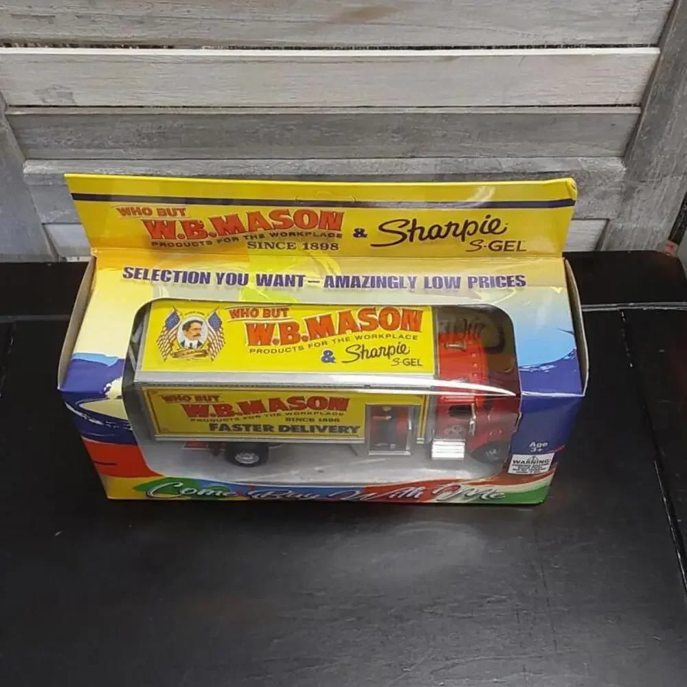 WB Mason & Sharpie S-Gel Delivery Truck Collectors Toy